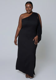 Bane Asymmetric Maxi Dress