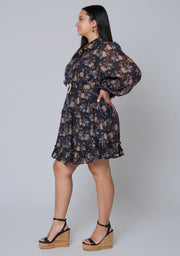 Veil of Stars Mini Dress