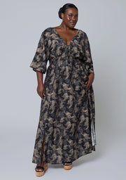 Luna Wildflower Maxi Dress
