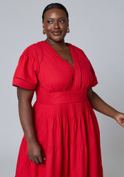 Abby Linen Maxi Dress