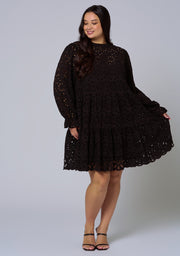 Millie Broderie Mini Dress