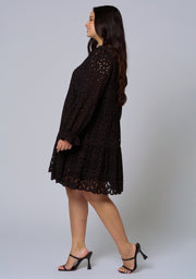 Millie Broderie Mini Dress