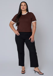 Luxe Contrast Tee