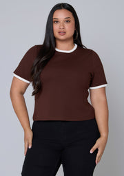 Luxe Contrast Tee
