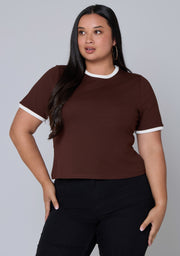 Luxe Contrast Tee