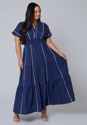 Indigo Maxi Dress