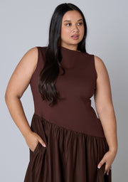 Steel Rose Maxi Dress