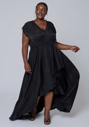 Rocked Maxi Dress