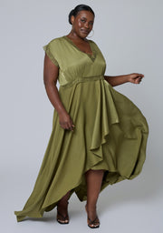Rocked Maxi Dress