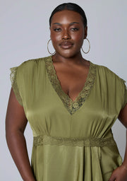Rocked Maxi Dress