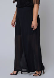 Staged Sheer Pant