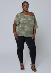 Echo Floral Sheer Top