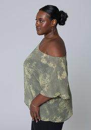 Echo Floral Sheer Top