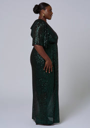 Lure Sequin Maxi Dress