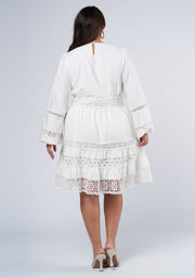 Zaliah Lace Mini Dress