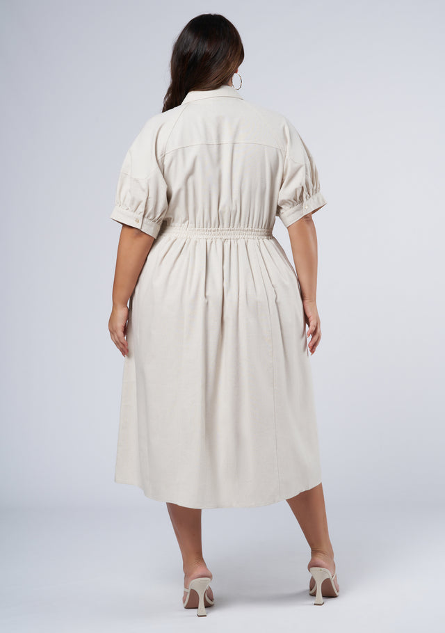 Grace Midi Shirt Dress