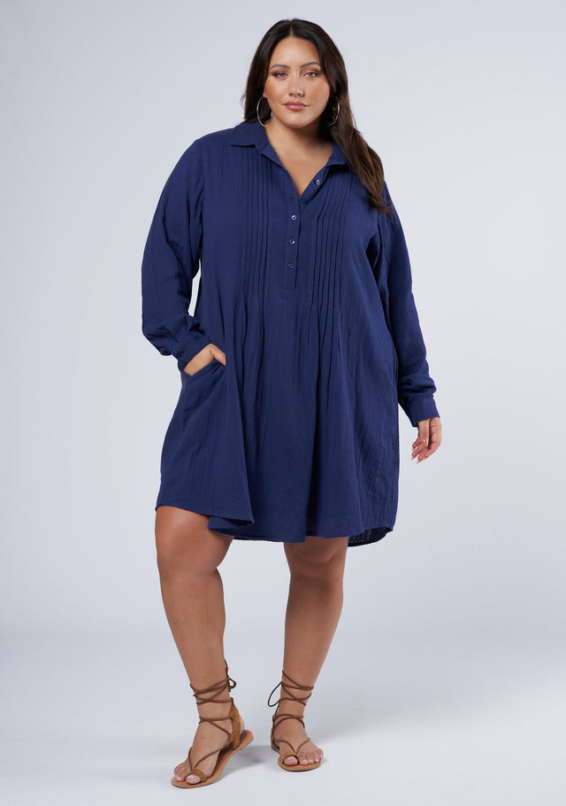 Colby Cotton Smock Dress