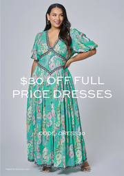 $30 OFF FULL PRICE DRESSES