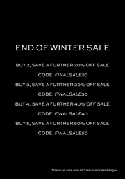 FINAL SALE