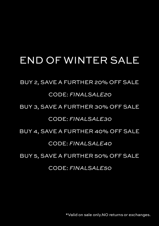 FINAL SALE