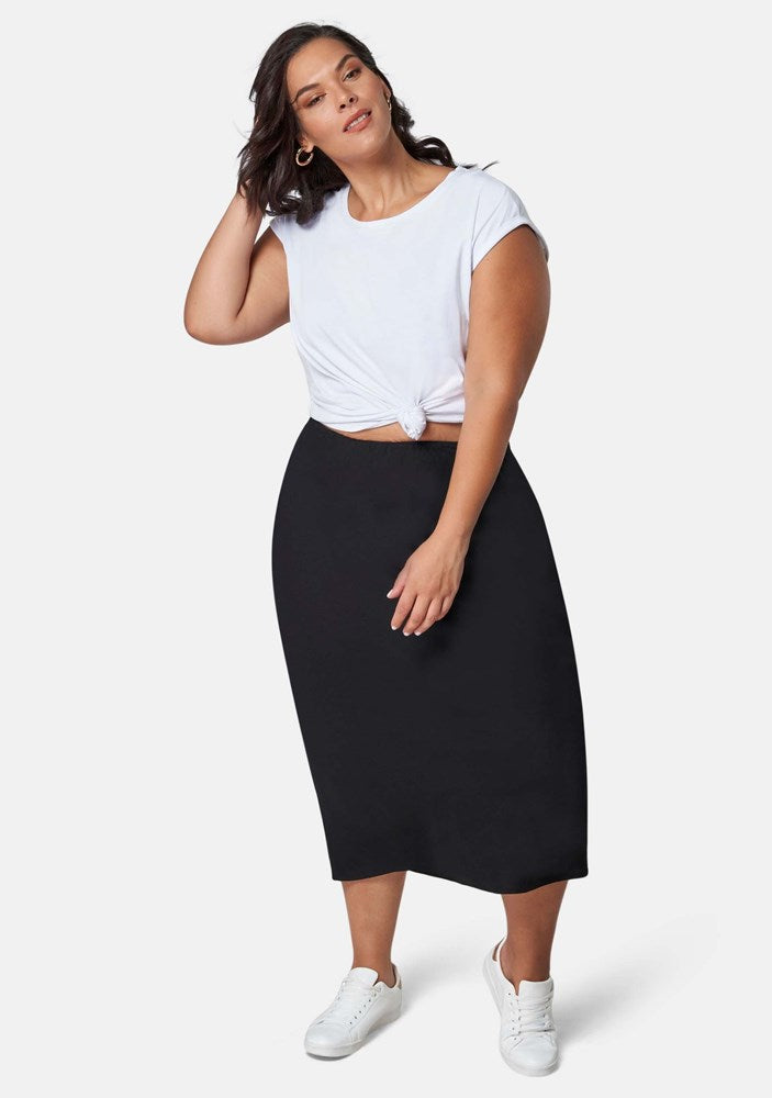 Buy Lucia Midi Skirt by SOMETHING 4 OLIVIA online - Curve Project