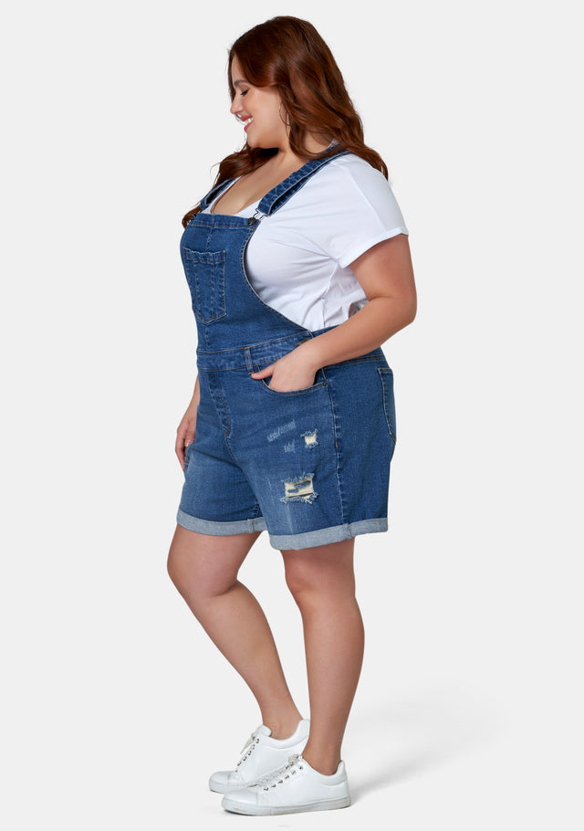 Louisa Denim Romper