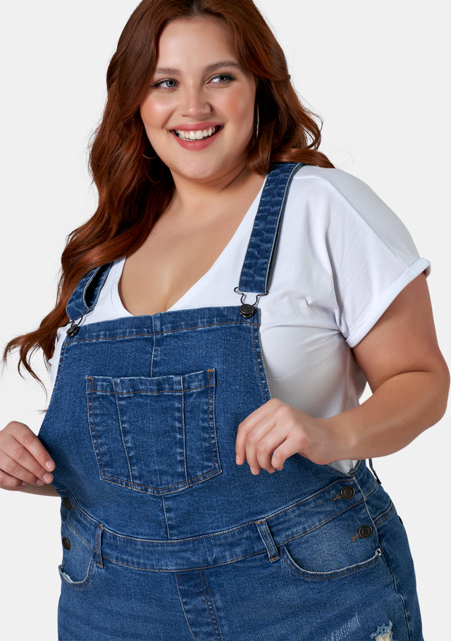 Louisa Denim Romper