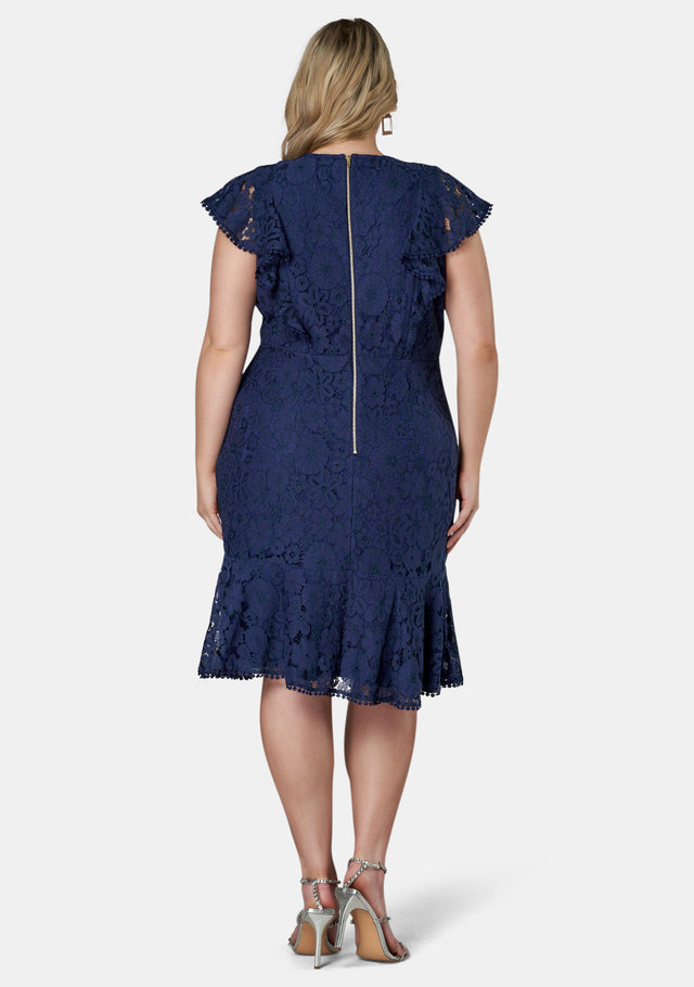 Zip Me Up Lace Dress