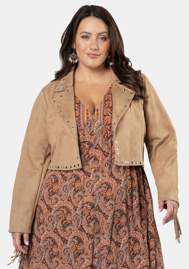 Dream State Suedette Jacket