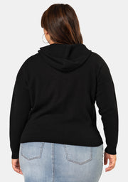 Junie Hooded Knit Sweater