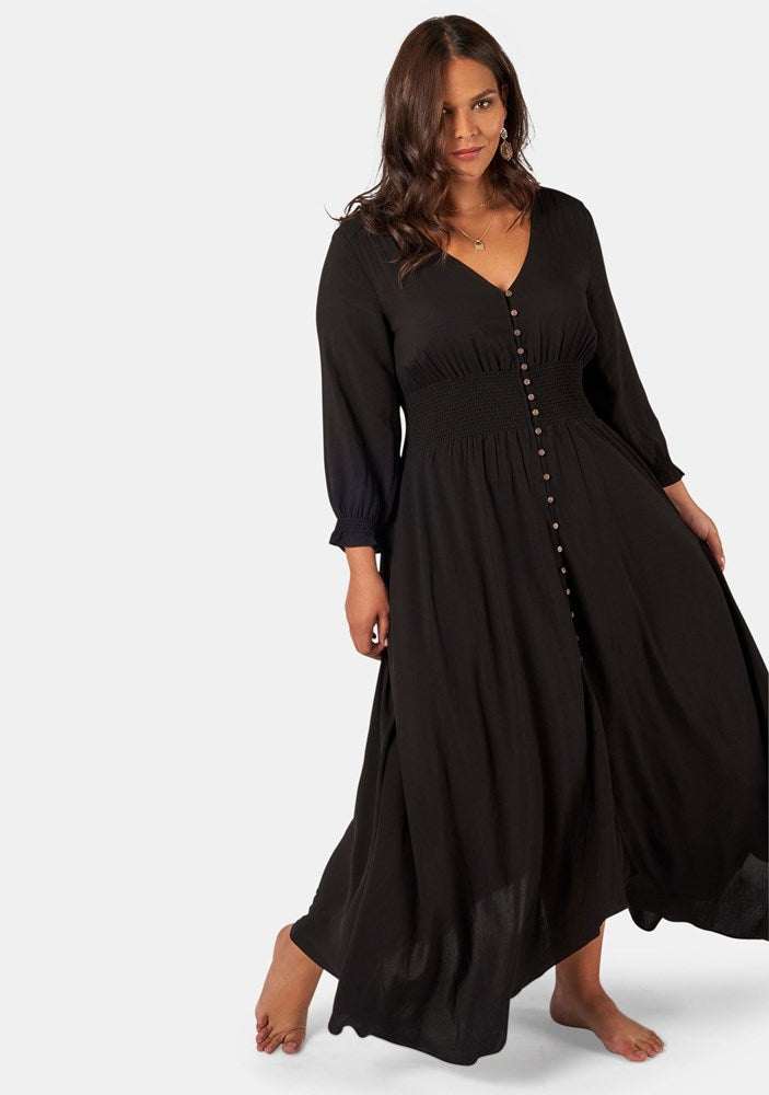 Buy Brown Sugar Maxi Dress by THE POETIC GYPSY online - Curve Project