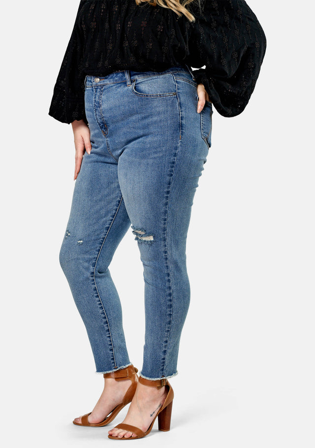 Earth Laughs Skinny Jean