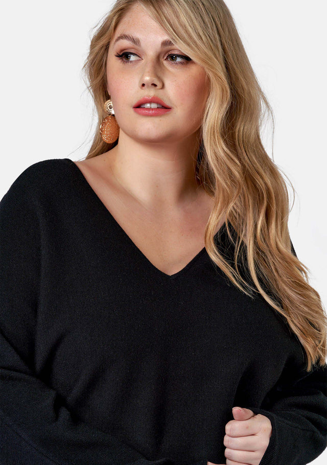 Janet V Neck Jumper