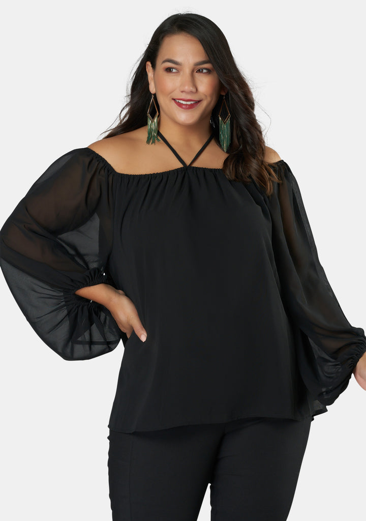 Buy Burning Love Blouse by PINK DUSK online - Curve Project