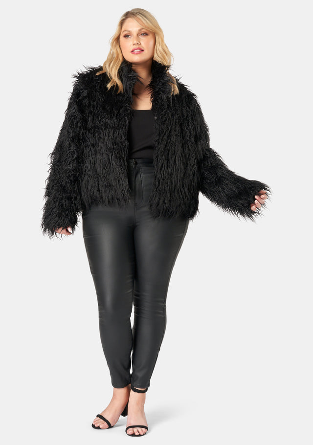 Hot And Erotic Fur Jacket