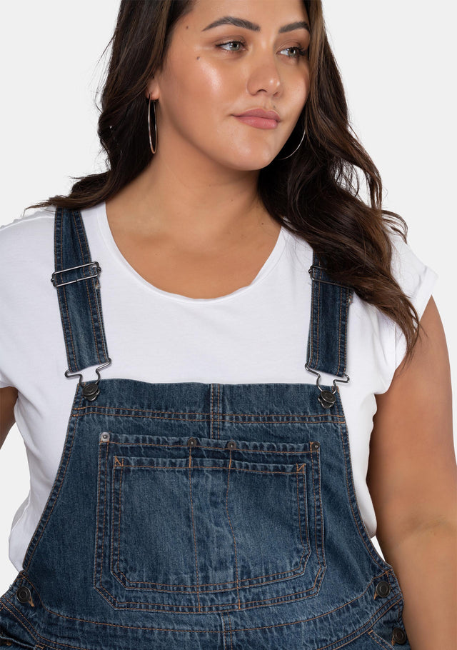 Hailey Denim Overalls