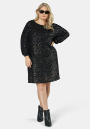 Evacuate Sequin Dress