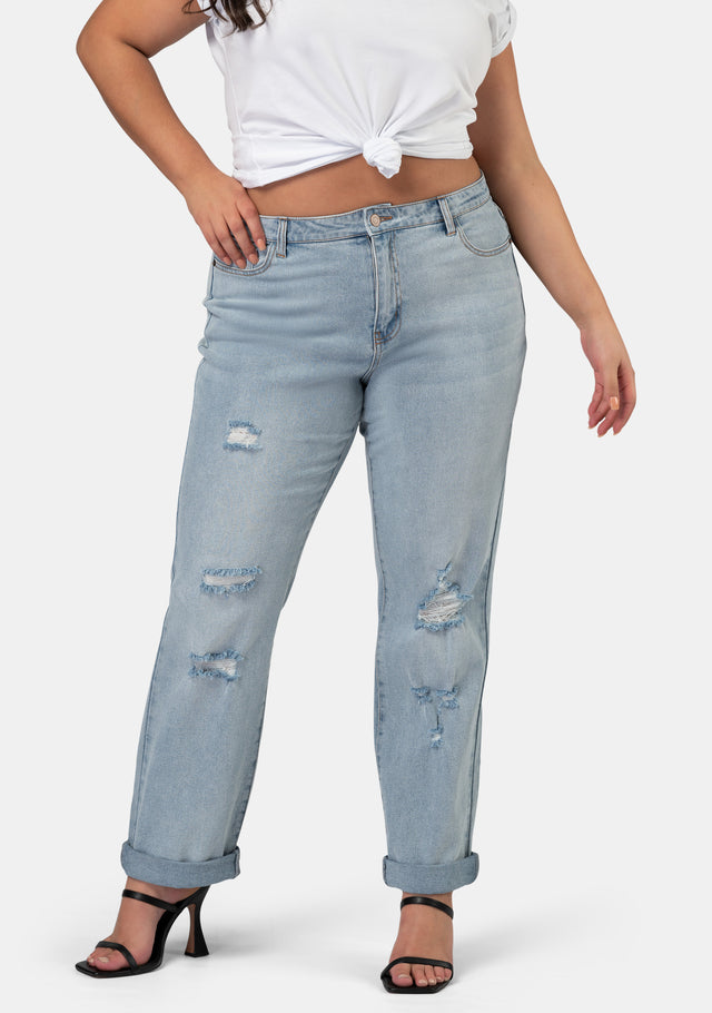 Psycho Ripped Boyfriend Jean