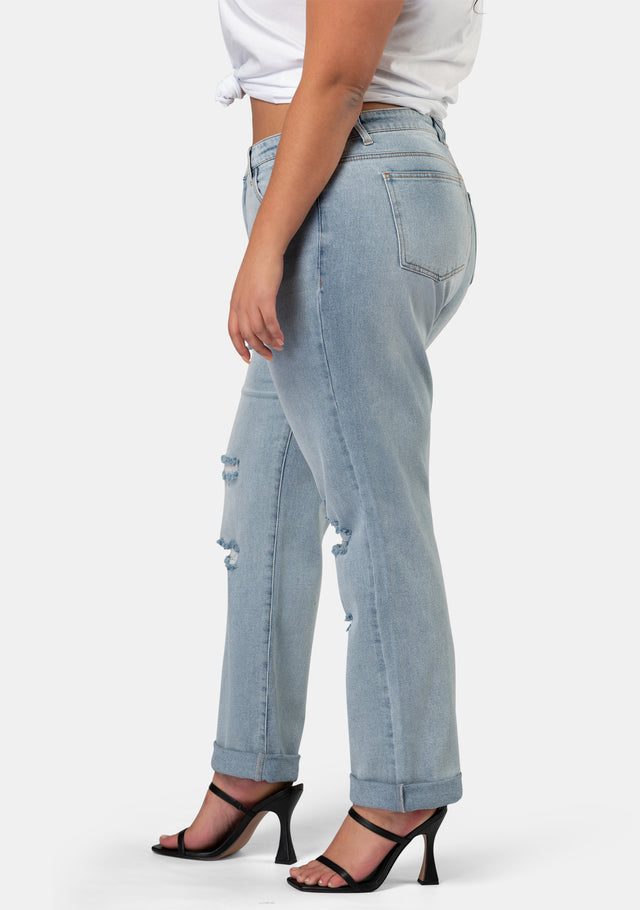 Psycho Ripped Boyfriend Jean