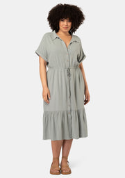 Hilary Midi Shirt Dress