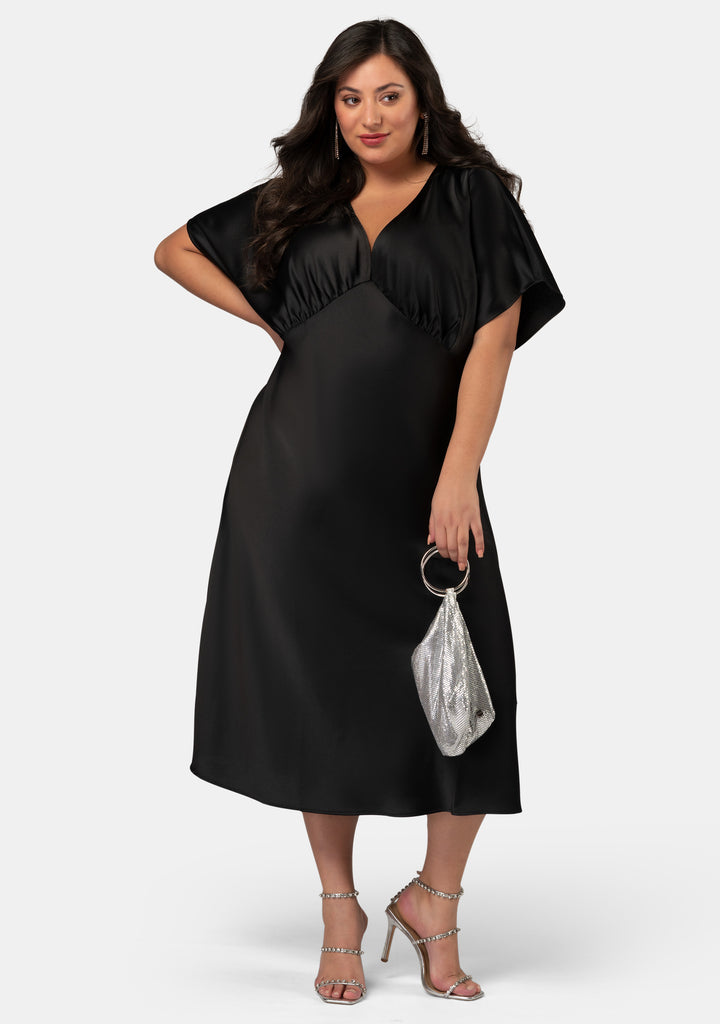 Buy Wanting More Midi Dress by PINK DUSK online - Curve Project
