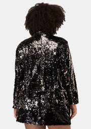 Unsettle Down Sequin Jacket