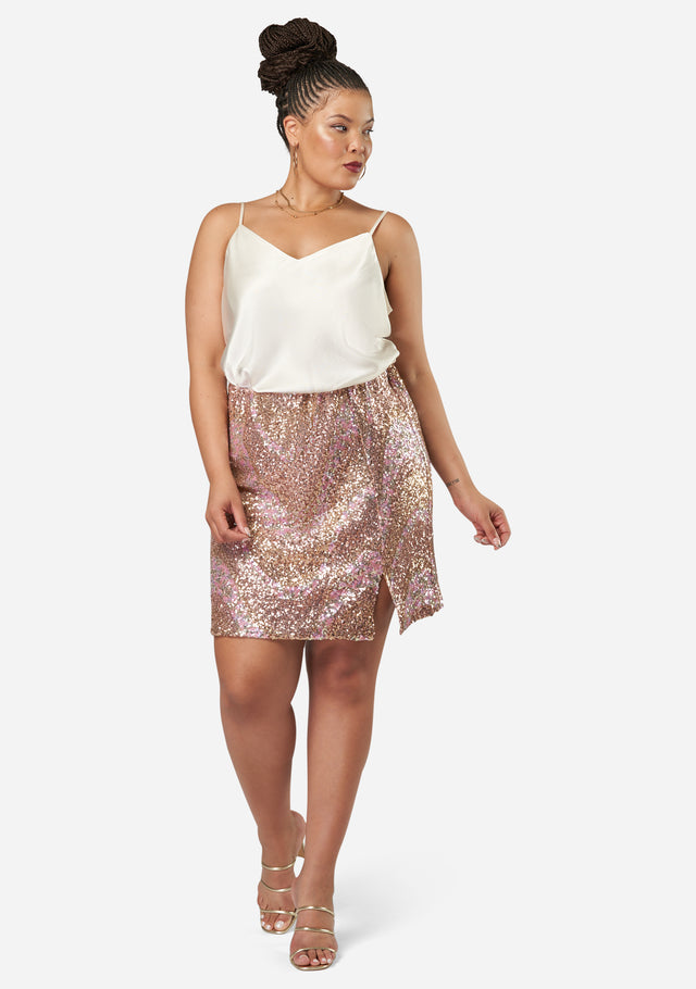 Girls Night Sequin Skirt