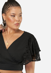 Oracle Lace Detail Top