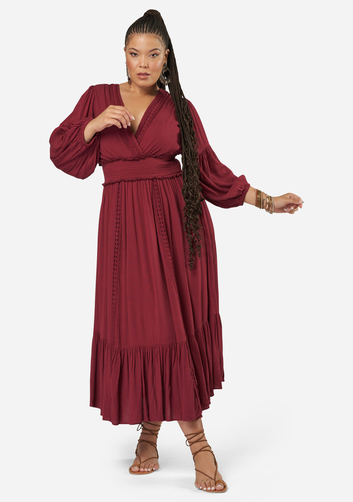 Buy Wild Harmony Maxi Dress by THE POETIC GYPSY online - Curve Project